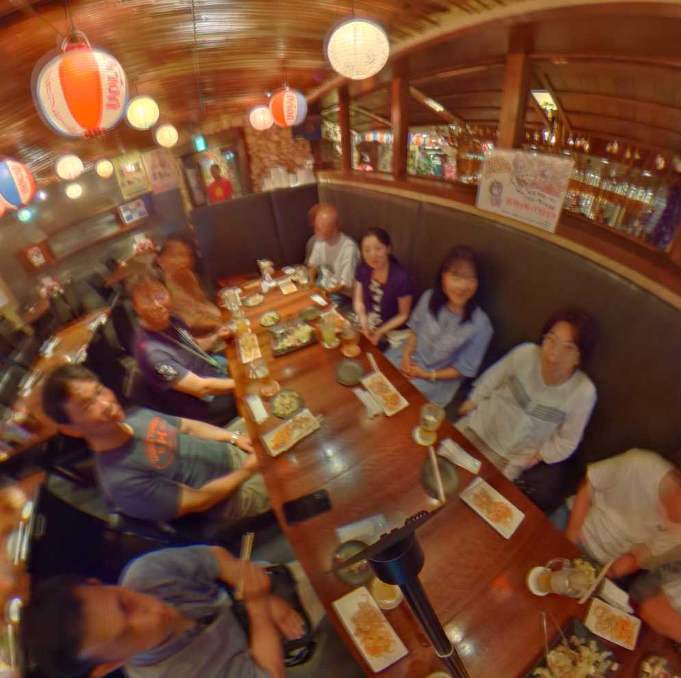 ダイバーズ・ハイドの例会の様子